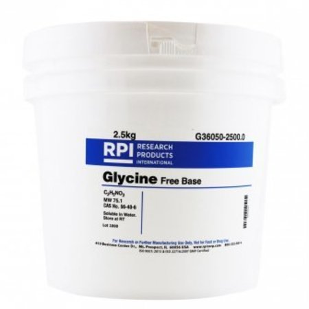 RPI Glycine, Free Base, 2.5 KG G36050-2500.0